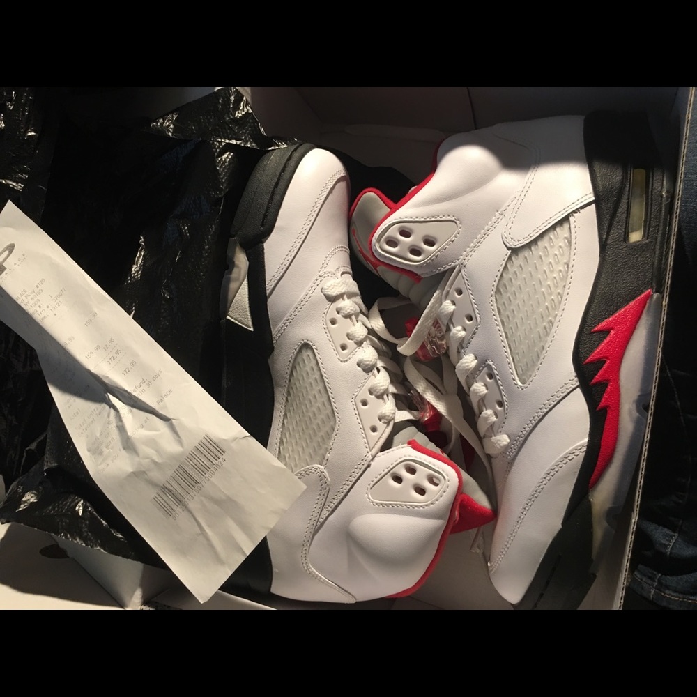 Brand New Air Jordans Retro 5.